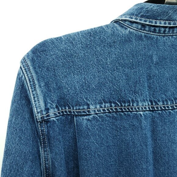 rag & bone All In One Denim Jumpsuit 10/30 Willow Blue - Picture 14 of 16